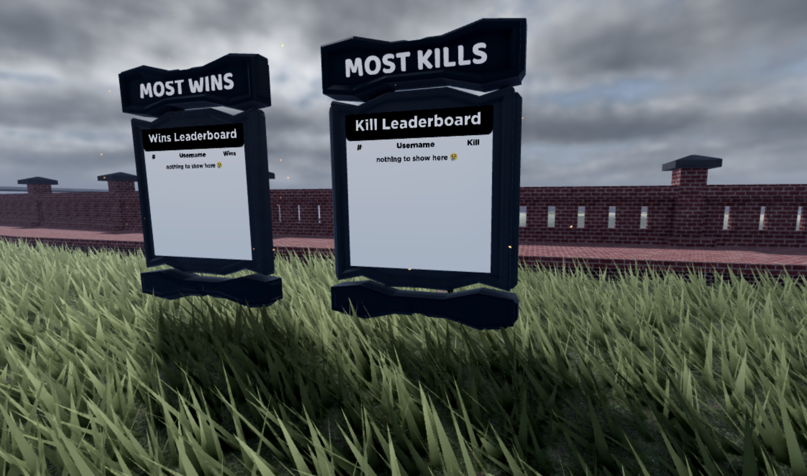 Global Kill/Wins Leaderboards